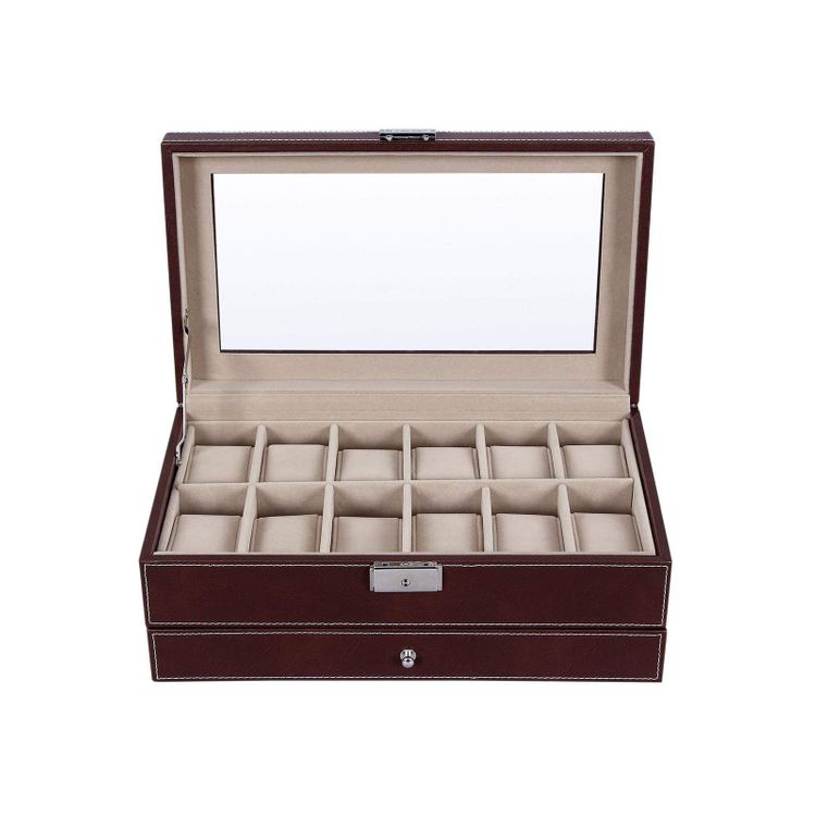 Watch Box with Lock for Sale Watch Storage & Organizer SONGMICS