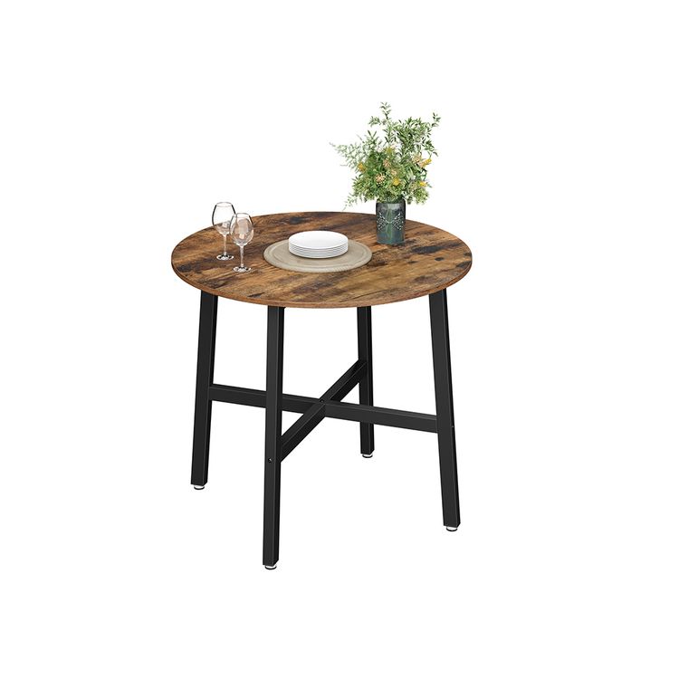 Industrial Round Dining Table