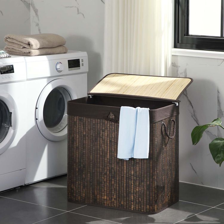 Laundry Sorter with Lid Laundry Basket SONGMICS