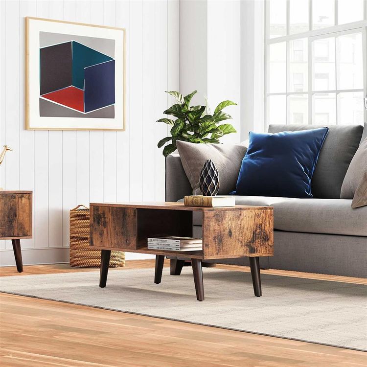 Retro Style Coffee Table for Sale Home Furniture VASAGLE by SONGMICS
