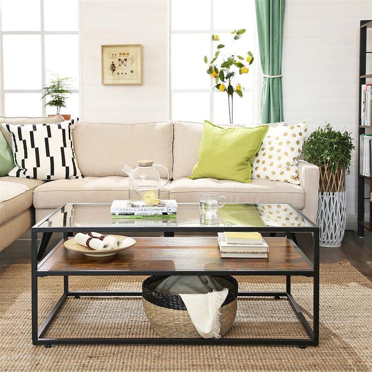 Glass Tabletop Coffee Table