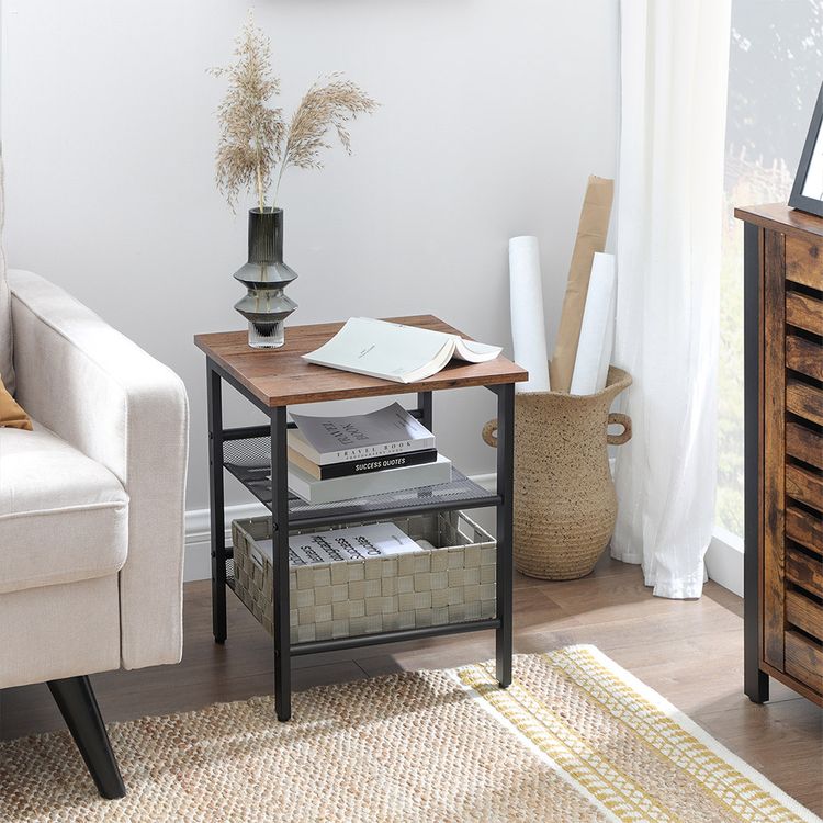 Steel Frame End Tables VASAGLE