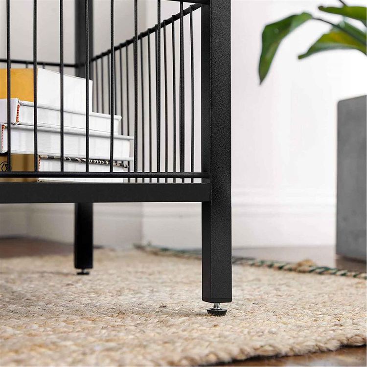 Wire Basket Side Table