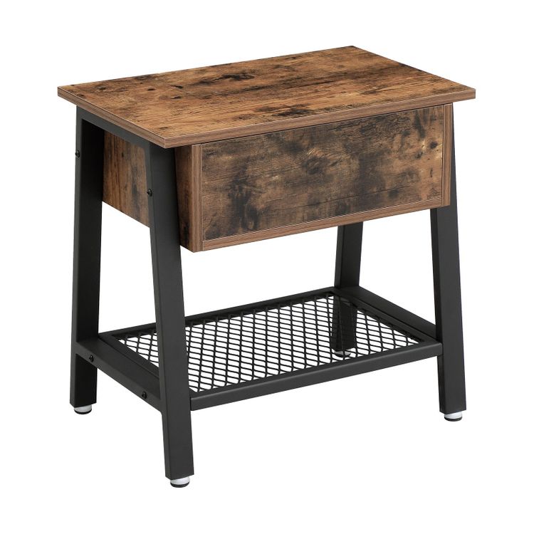 Vintage Side Table Side Table VASAGLE by SONGMICS