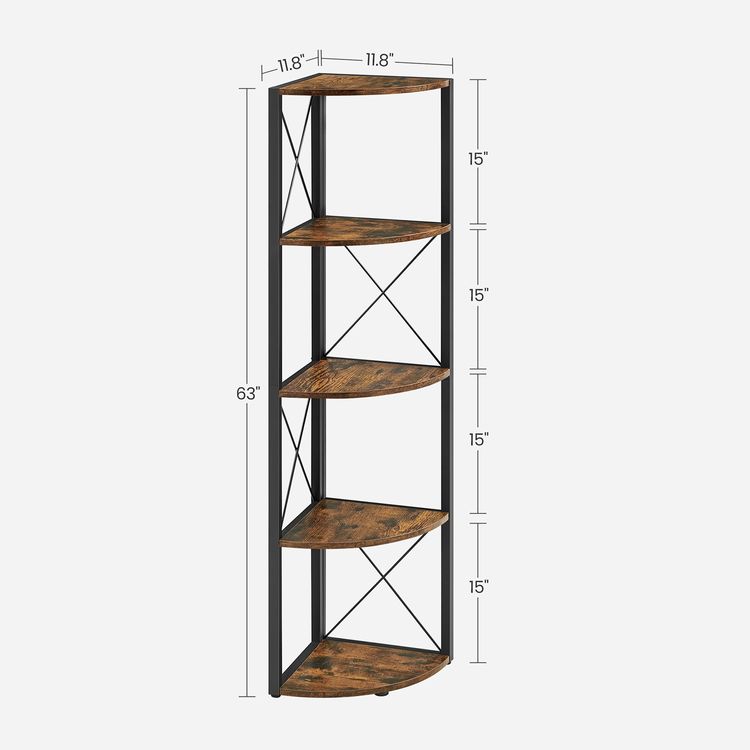 5 Tier Corner Shelf | VASAGLE