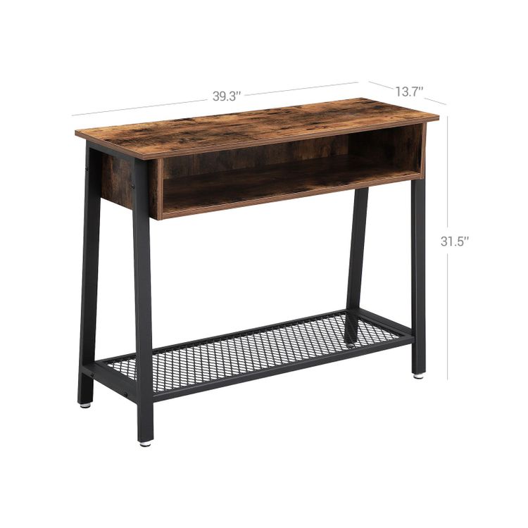 Vintage Sofa Table Console Table VASAGLE by SONGMICS