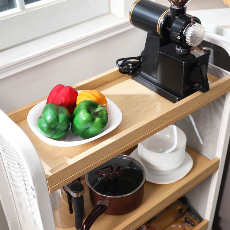 Slim Kitchen Cart Kitchen Cart VASAGLE by SONGMICS