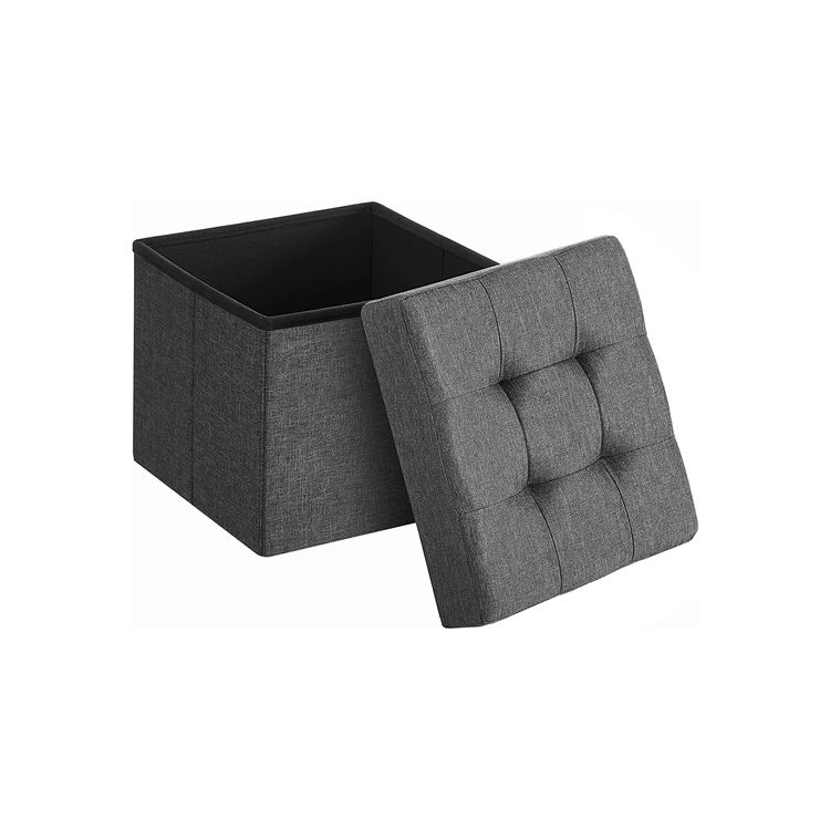 11.8 Inches Folding Storage Ottoman