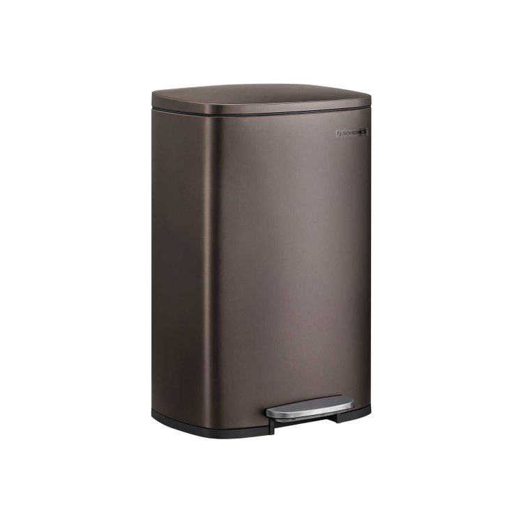 Step Open Trash Can for Kitchen Home Storage & Organization SONGMICS
