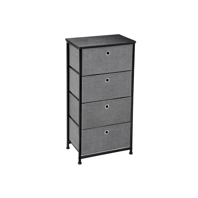 4 Fabric Drawers Cabinet