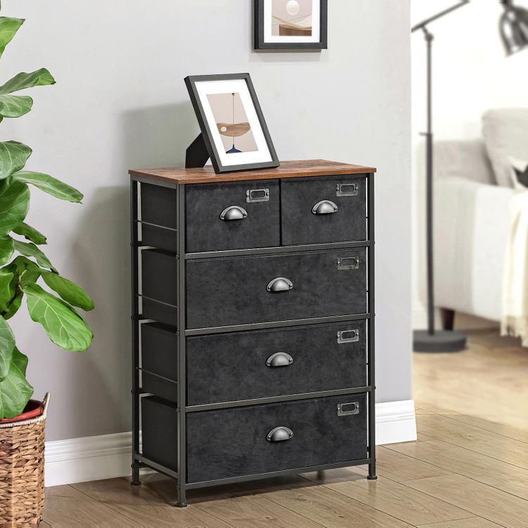 SONGMICS Fabric Drawer Dresser - ULVT45H 4