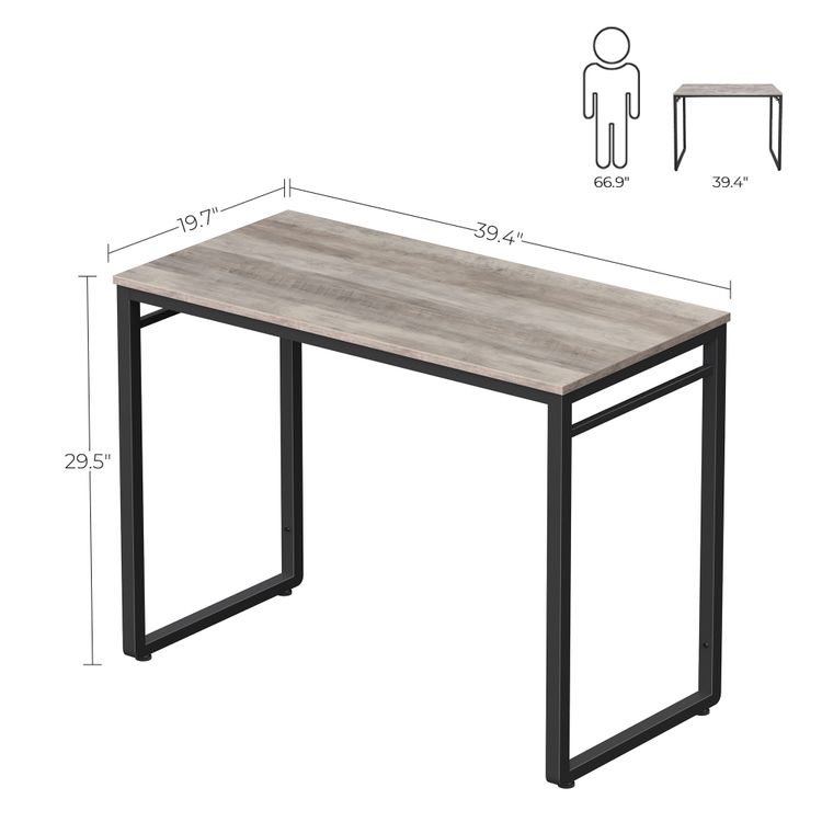 Steel Frame Office Desk