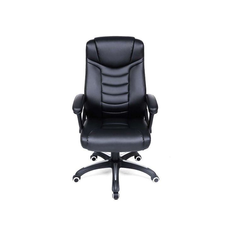 Black Swivel Office Chair with High Back | Home Office | SONGMICS