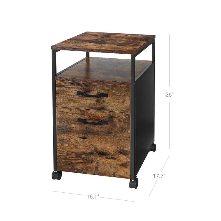 Industrial Style File for Sale Home Storage VASAGLE by SONGMICS