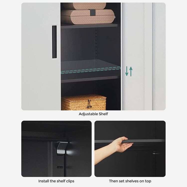 Lockable Steel Storage SONGMICS