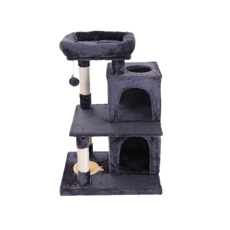 Cat Tree with Feeder Bowl FEANDREA Cat Tree