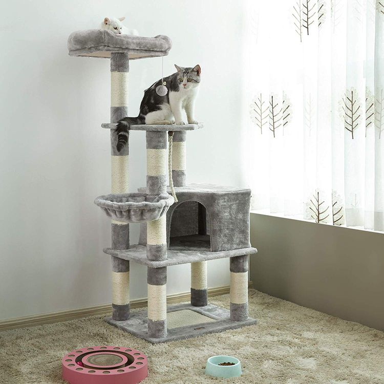 Cat Furniture with Condo | FEANDREA Cat Tree