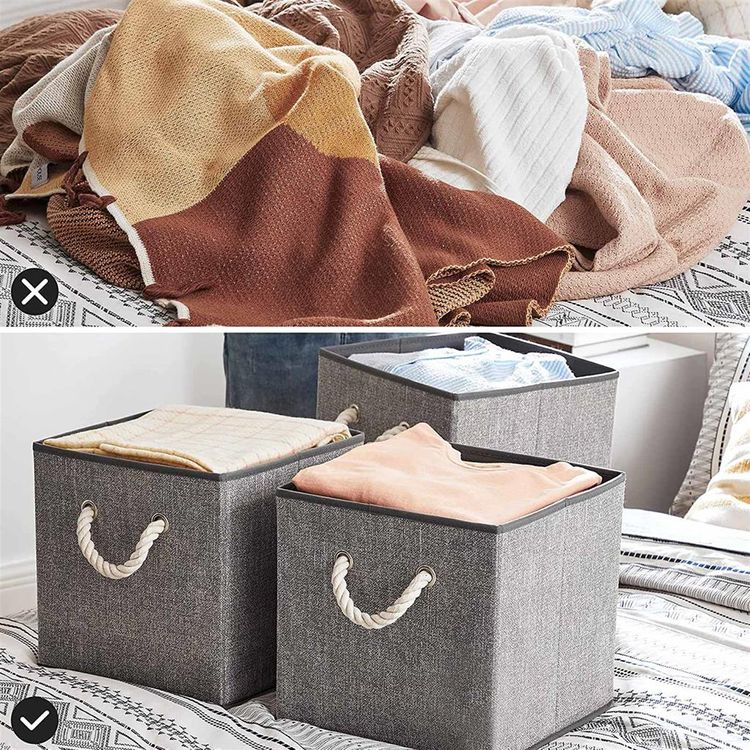 Fabric Storage Cubes Set SONGMICS