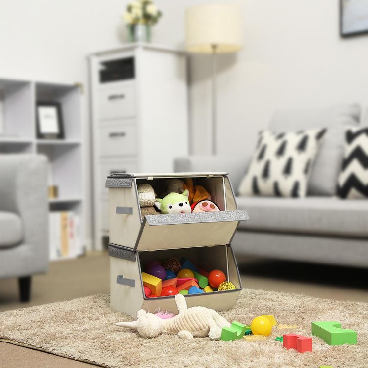 Stackable Storage Bins Cubes