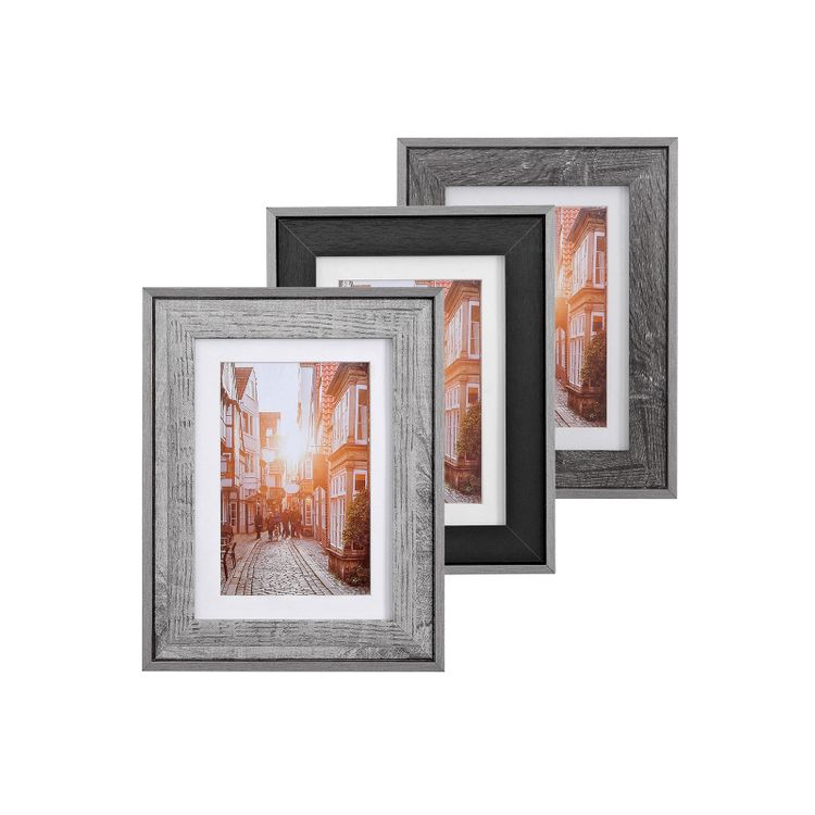 3 Photo Frames Set