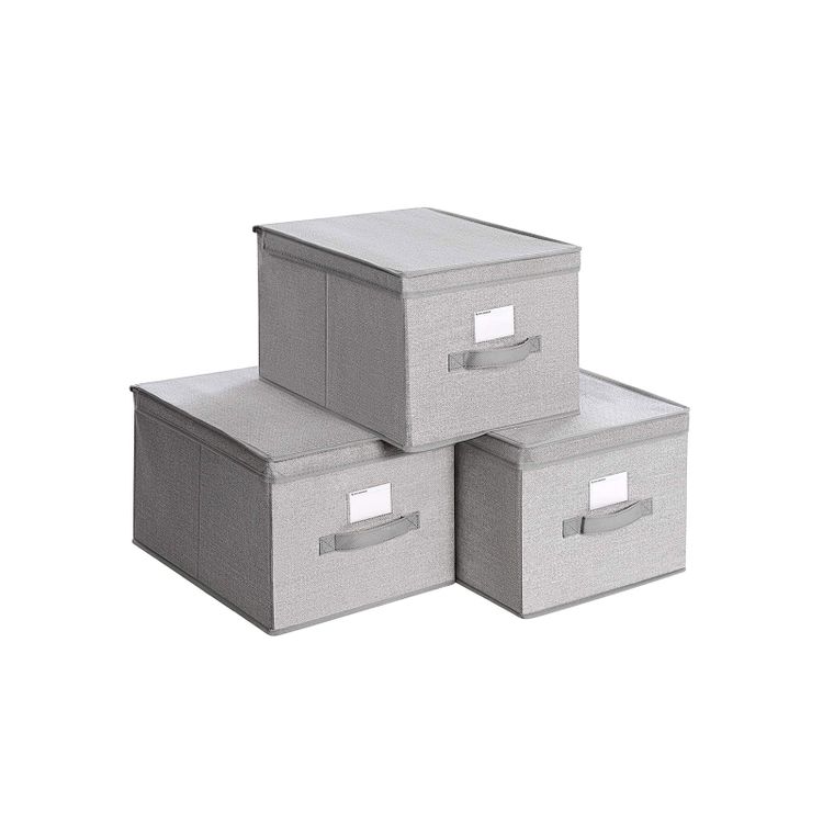 3 Fabric Storage Boxes