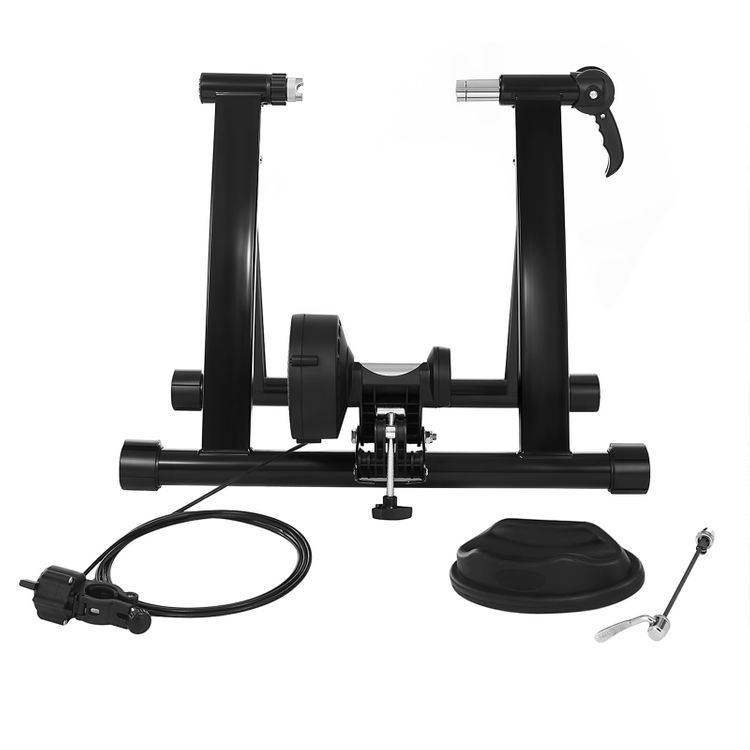 sportneer magnetic bike trainer stand with noise reduction wheel