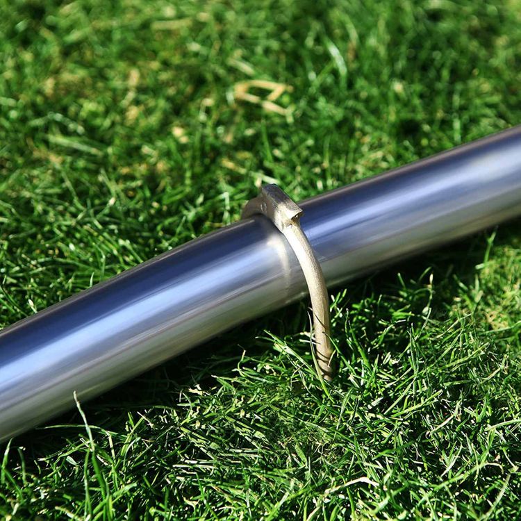 SONGMICS Wind Stakes, Set of 6 Ground Anchors, for Trampolines, Fences