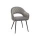 Velvet Dining Chair Gray