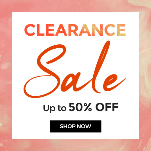 Clearance Sale up to 50% OFF