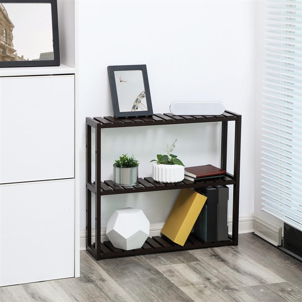 Bamboo Bathroom Shelf Bathroom Shelf SONGMICS
