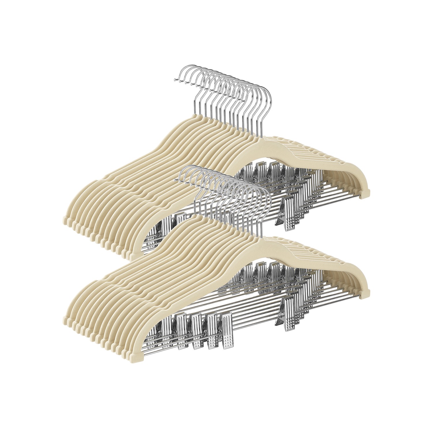 Set of 30 Velvet Pants Hangers SONGMICS