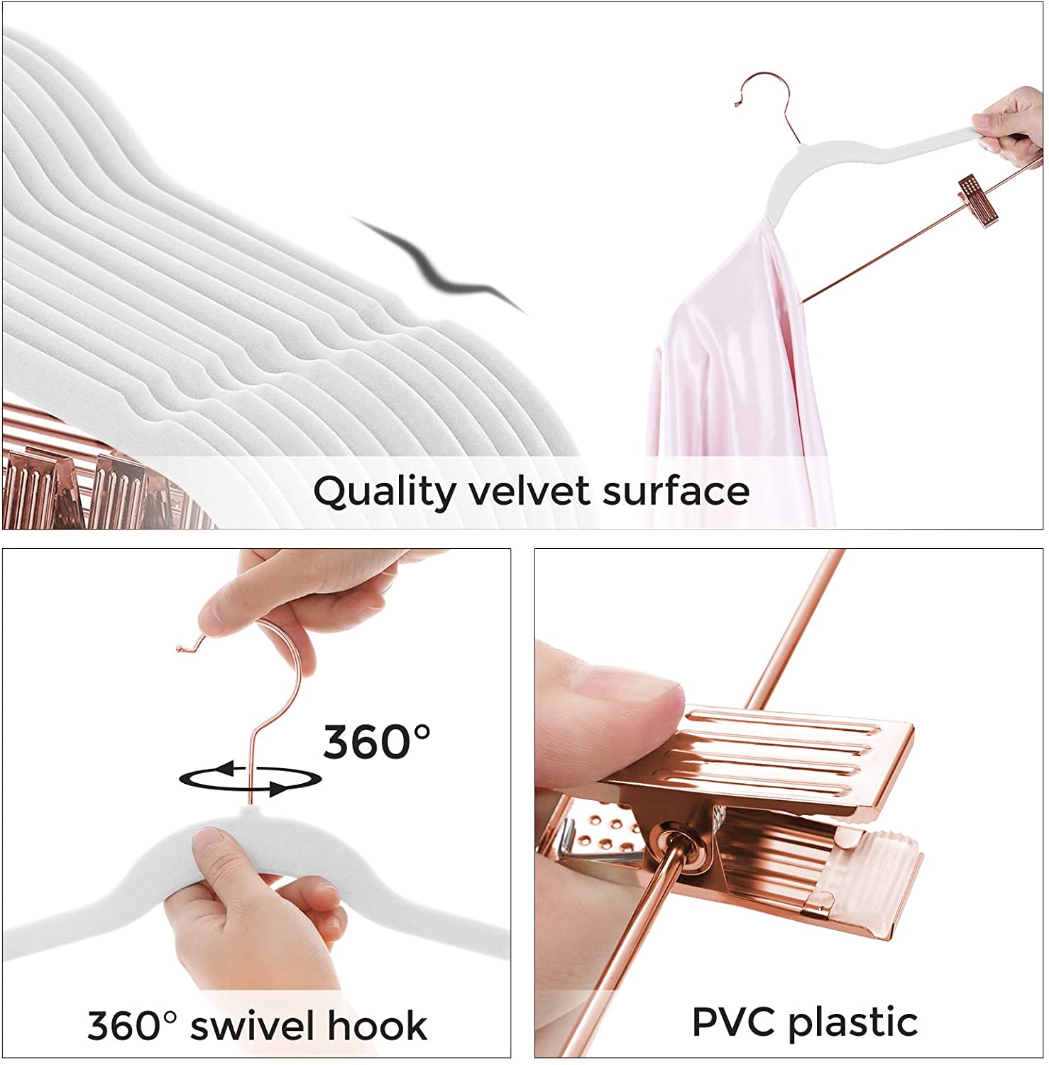 White 24Pack Coat Hangers for Sale Home Storage & Organization