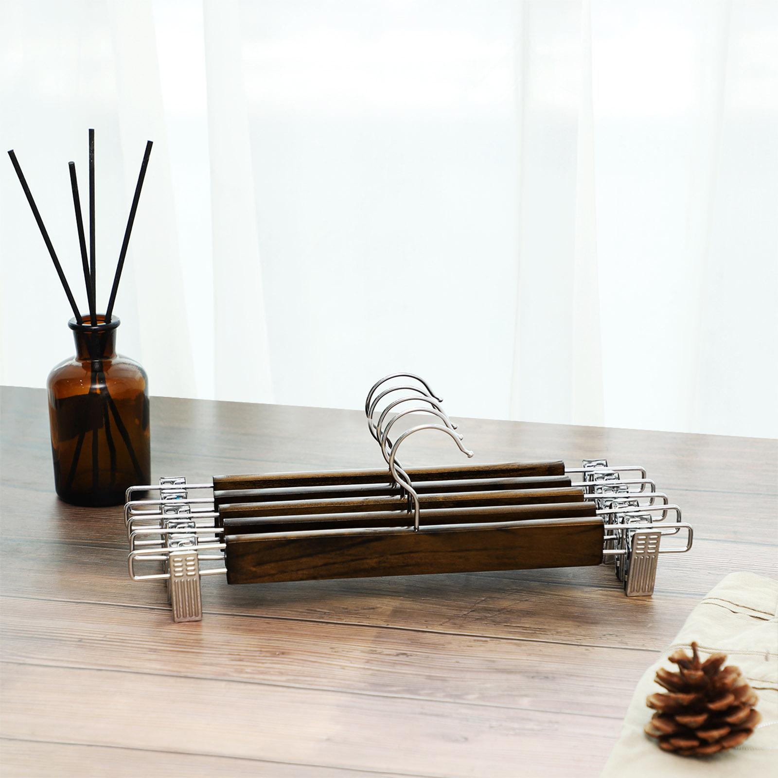 Metal Clips Pants Hangers Pants Hangers SONGMICS