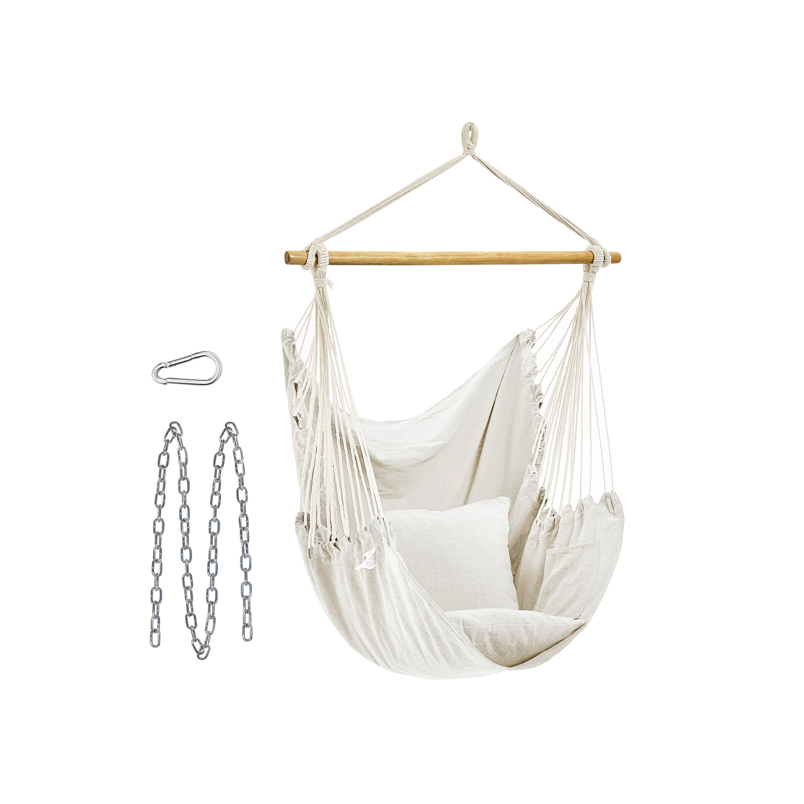 2 Pillows Swing Chair