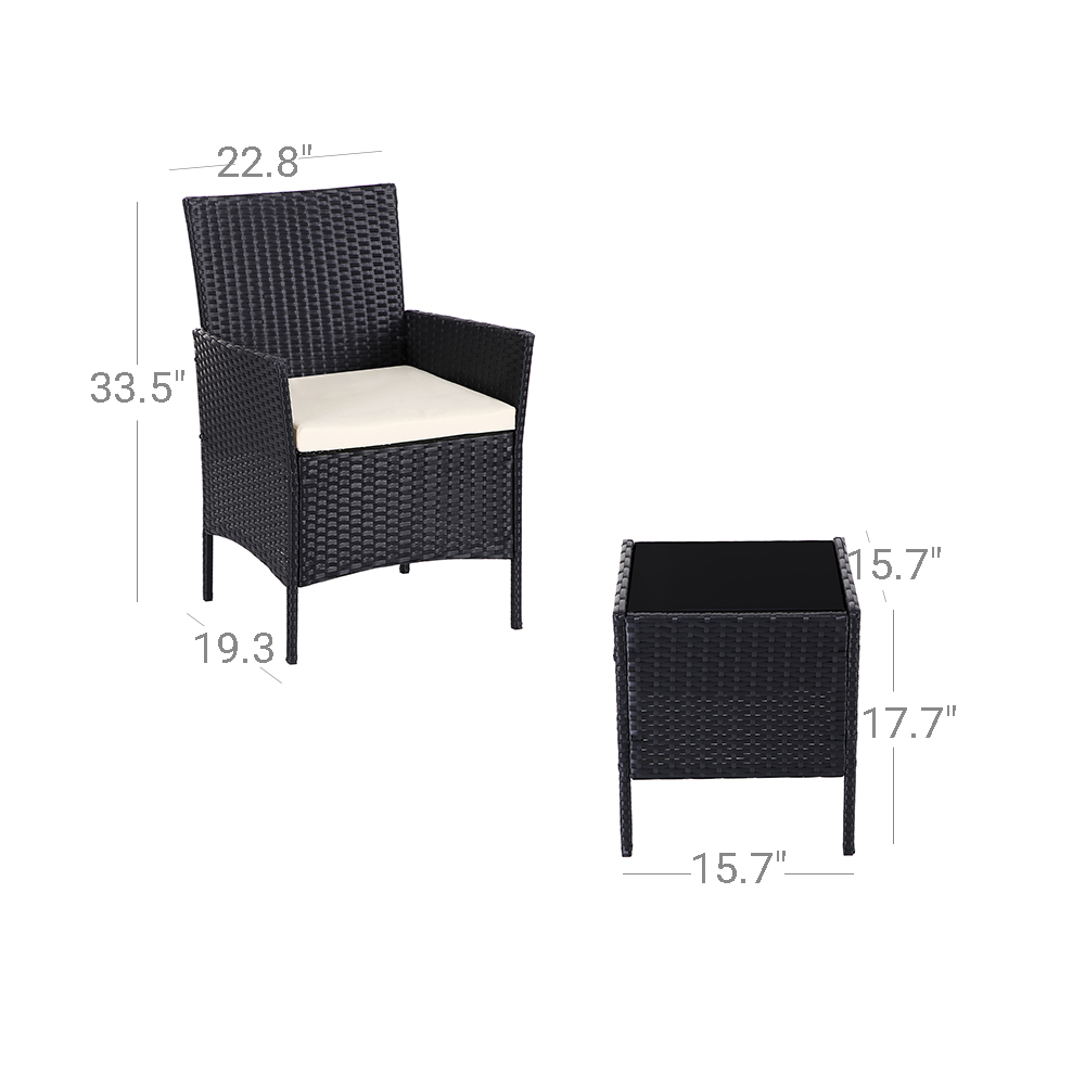 Polyrattan Garden Furniture Set