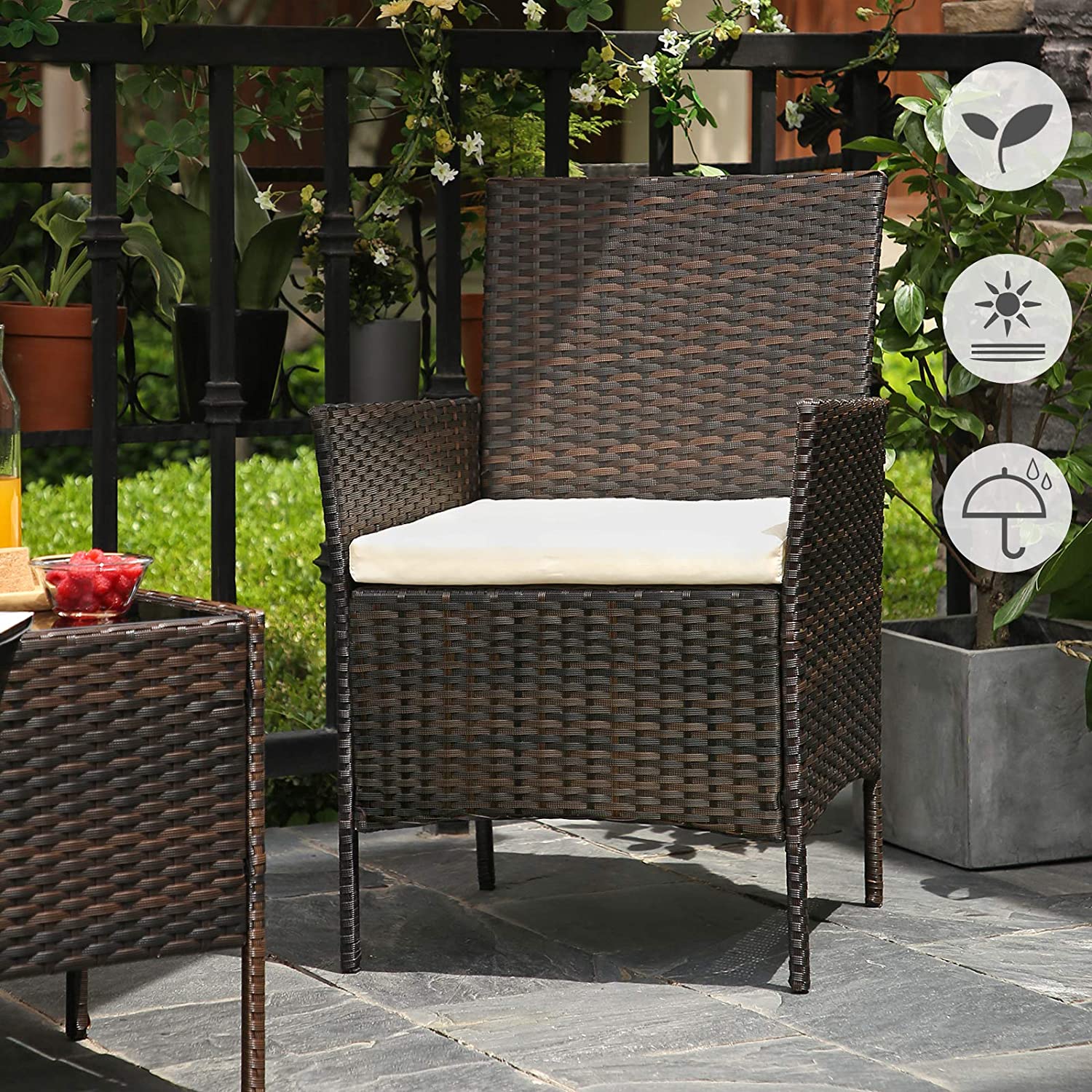 Patio Table and Chairs for Sale Patio Furniture SONGMICS