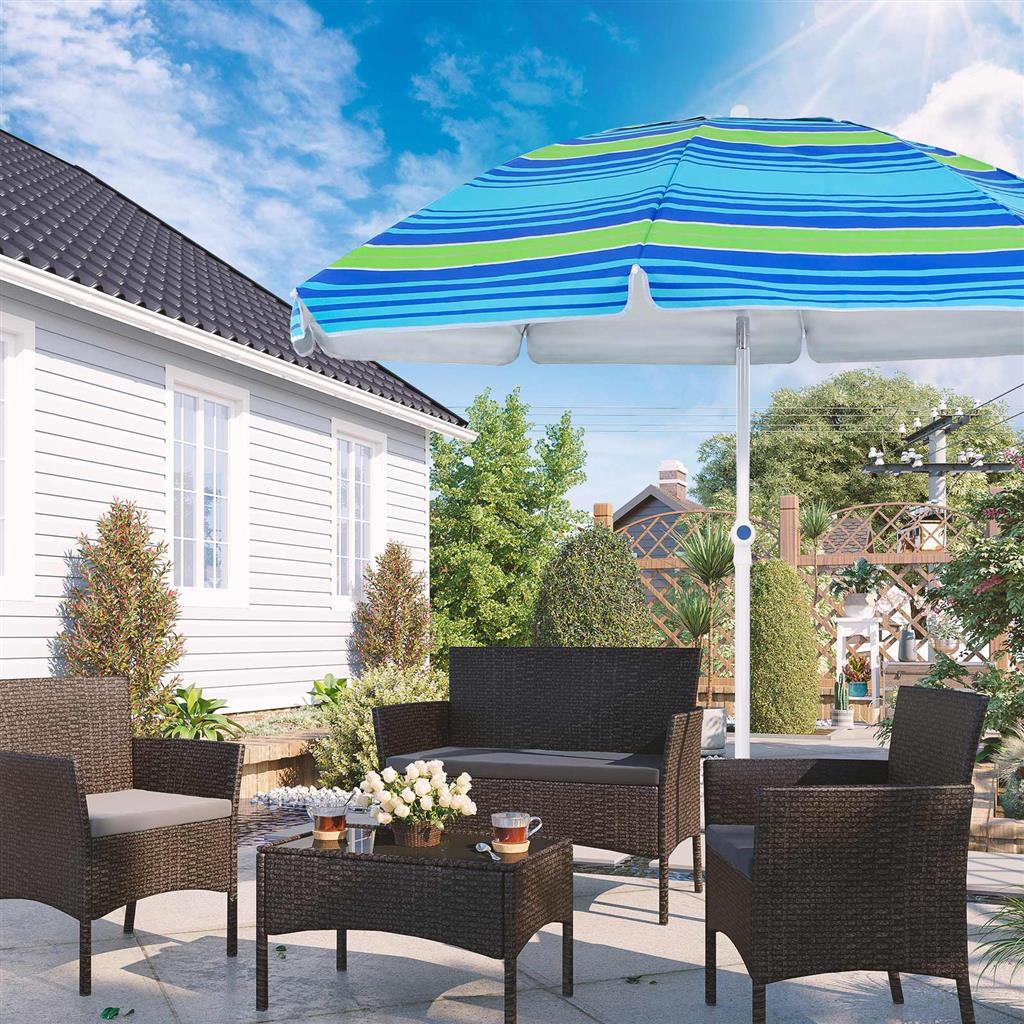 7ft Beach Sun Shade SONGMICS