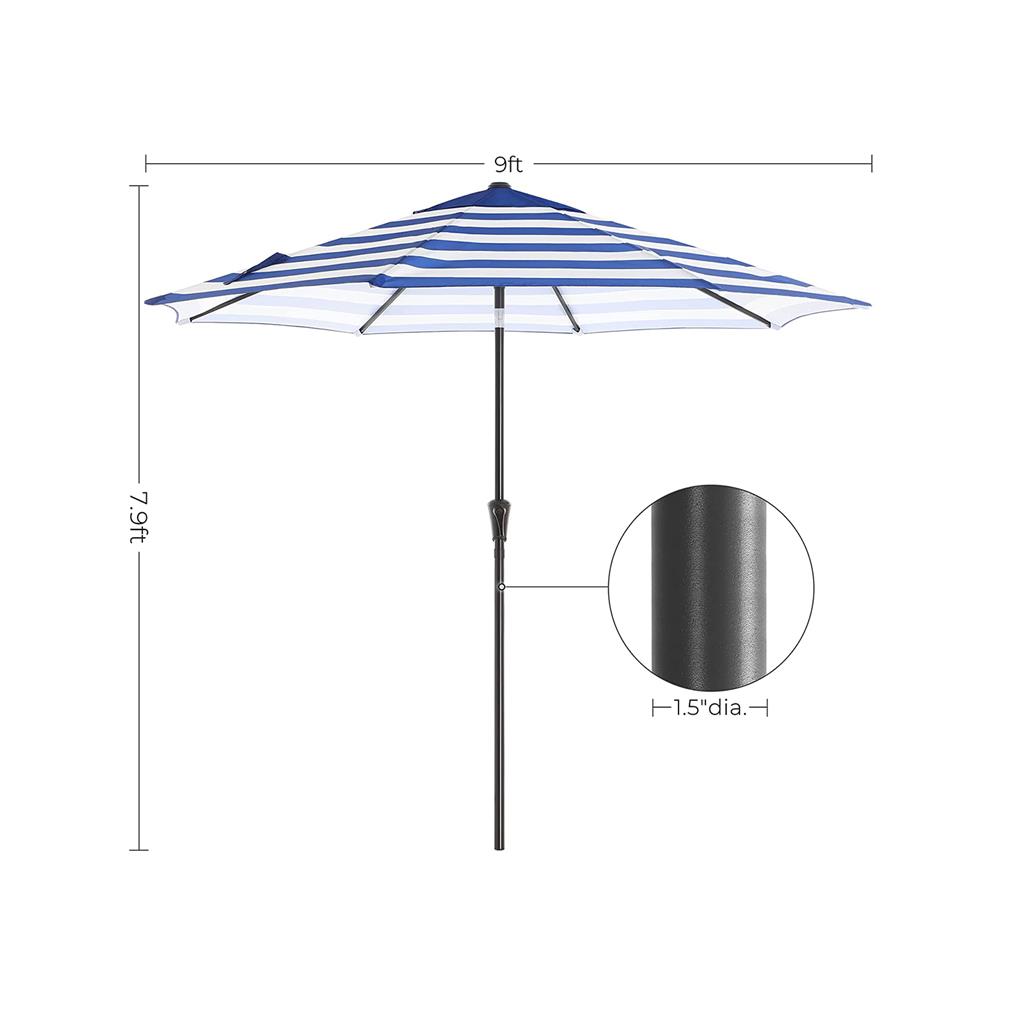 UPF50 Plus Patio Umbrella SONGMICS