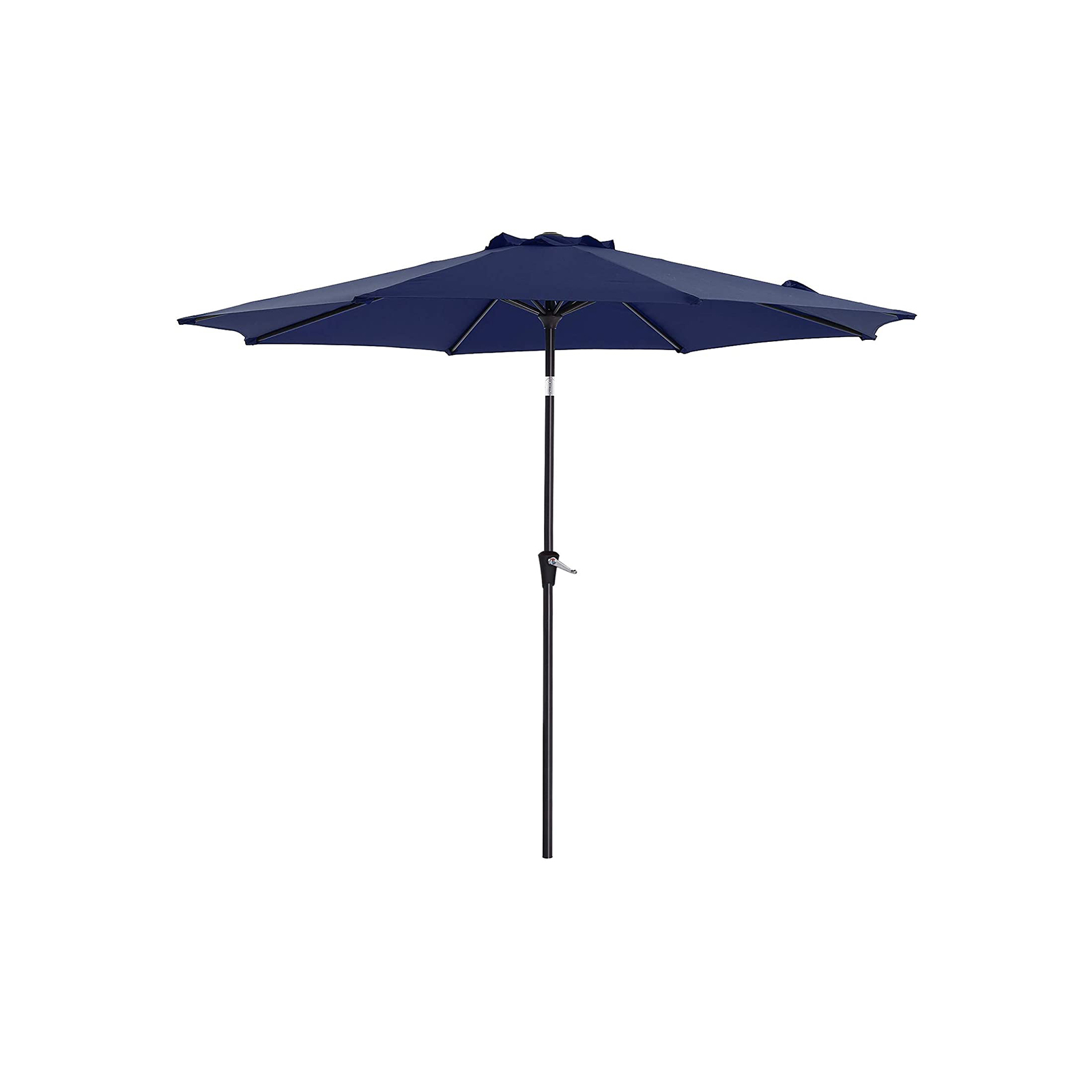 SONGMICS Patio Umbrella, 9 ft Outdoor Table Umbrella, 8 Ribs, UPF 50 ...