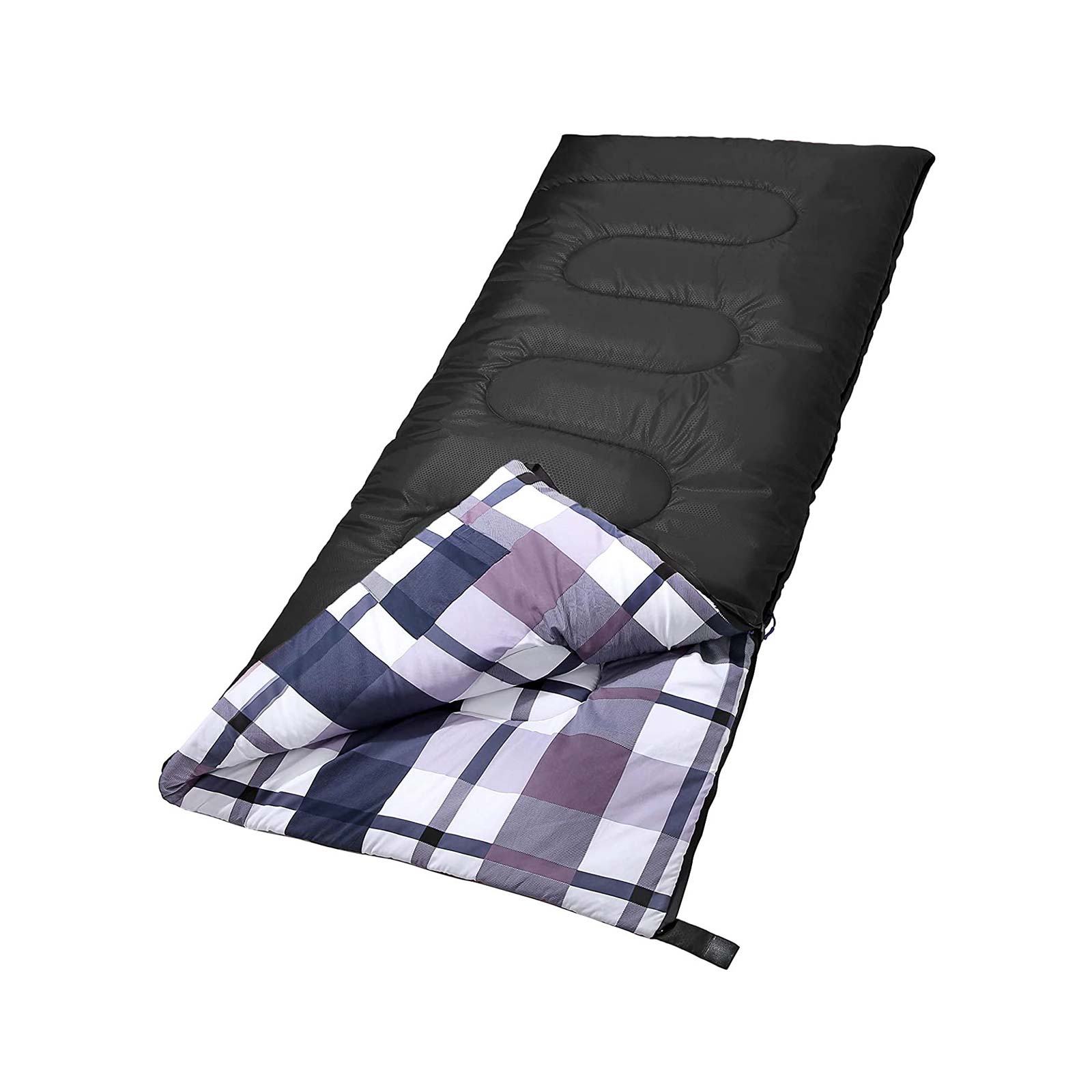 Black Adult Sleeping Bag for Sale Camping & Hiking SONGMICS