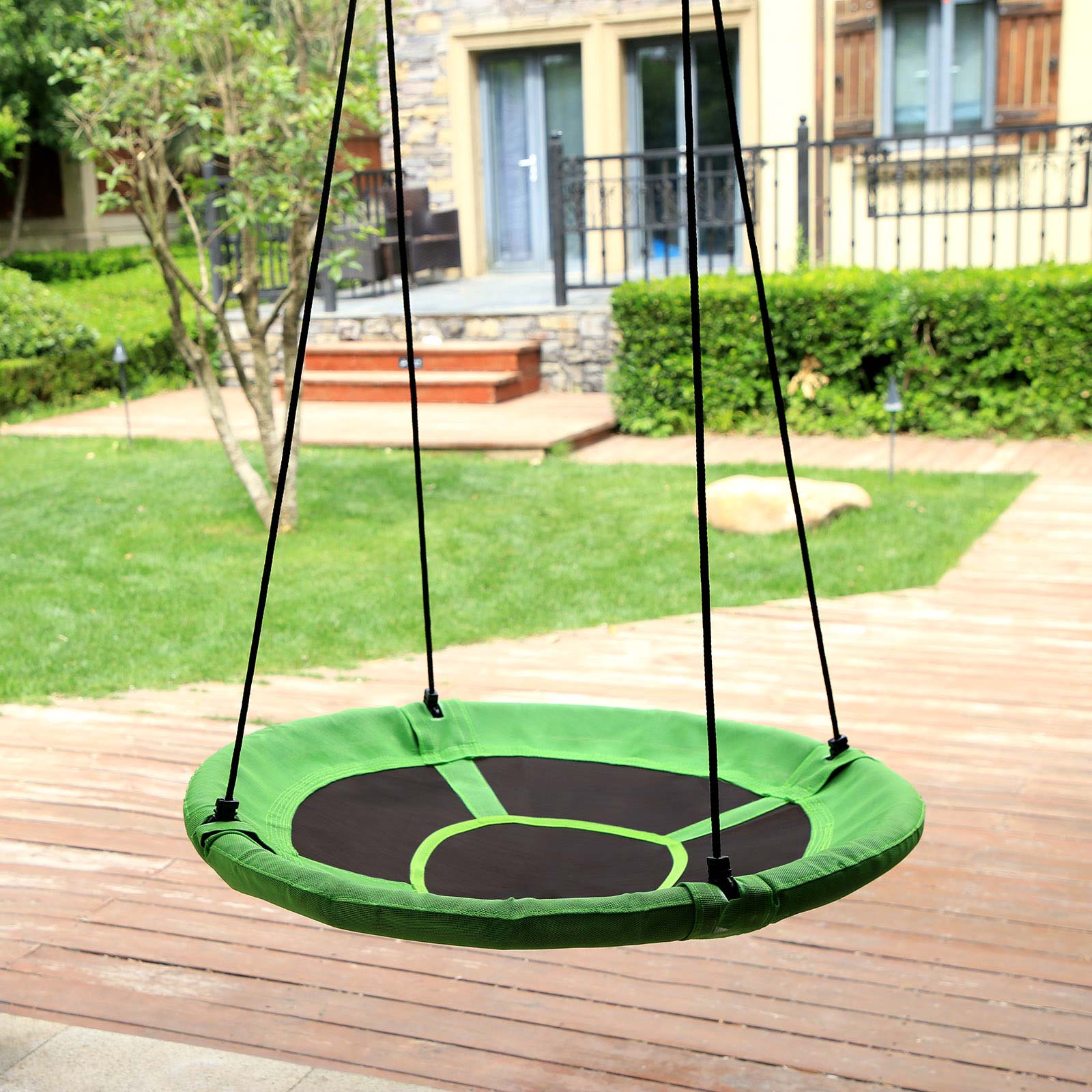 Round Saucer Tree Swing for Sale | Sports & Exercise | SONGMICS