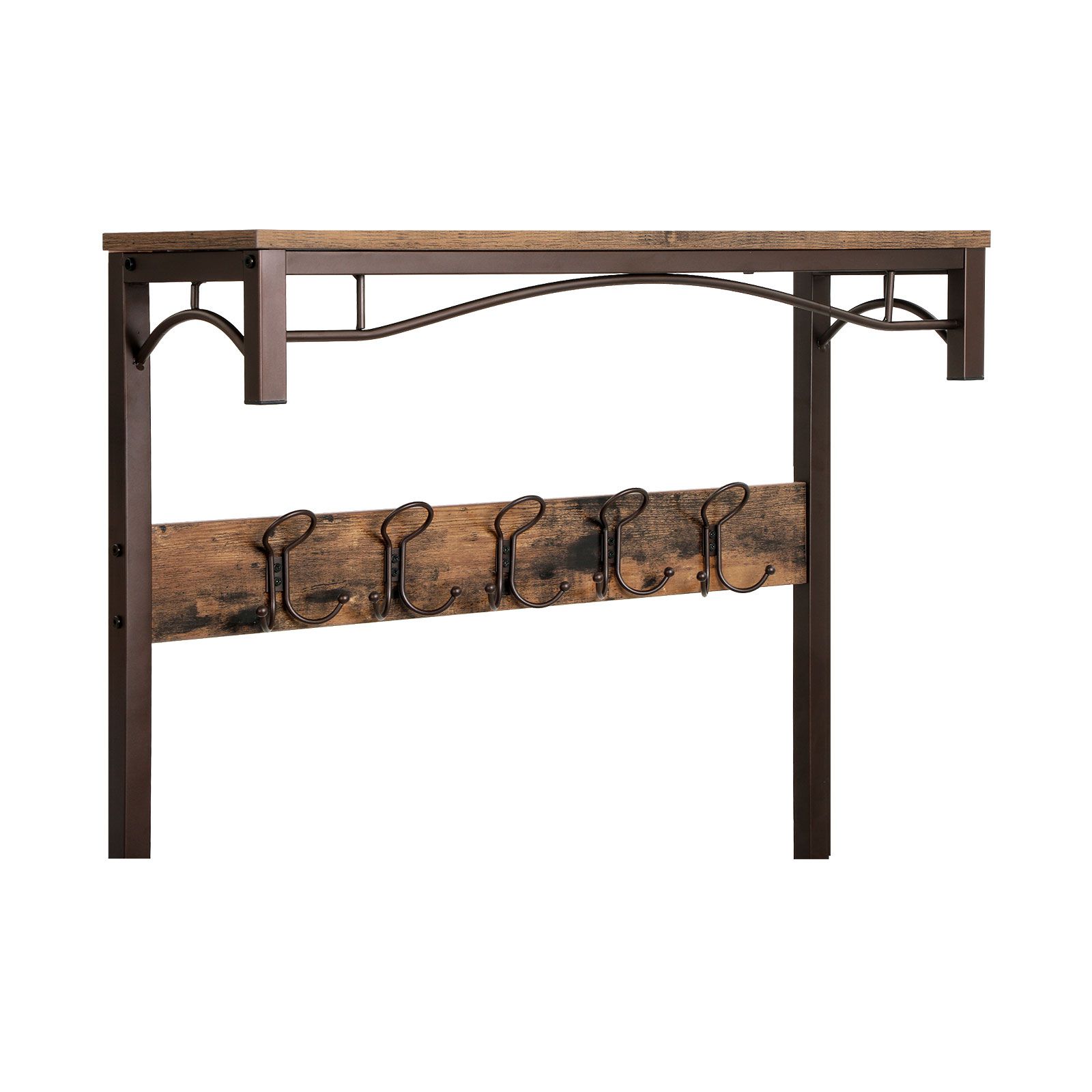 Vintage Entryway Coat Stand Coat Rack VASAGLE by SONGMICS