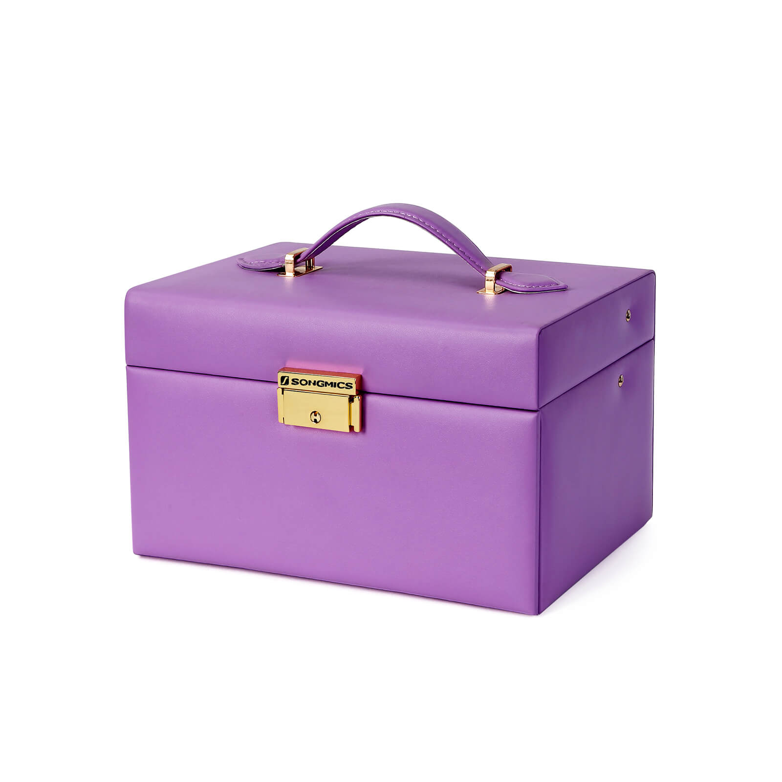Purple Mirrored Jewelry Box - Jewelry Box | SONGMICS