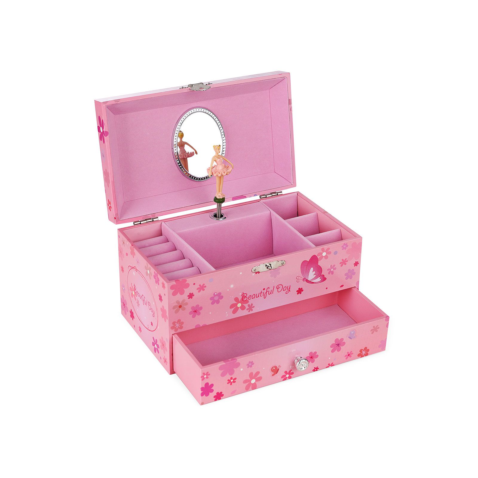 Ballerina Music Jewelry Box - Jewelry Box | SONGMICS