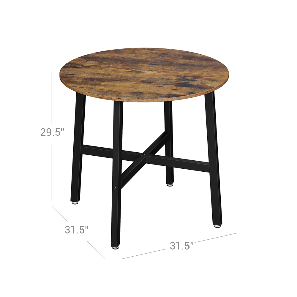 Industrial Round Dining Table