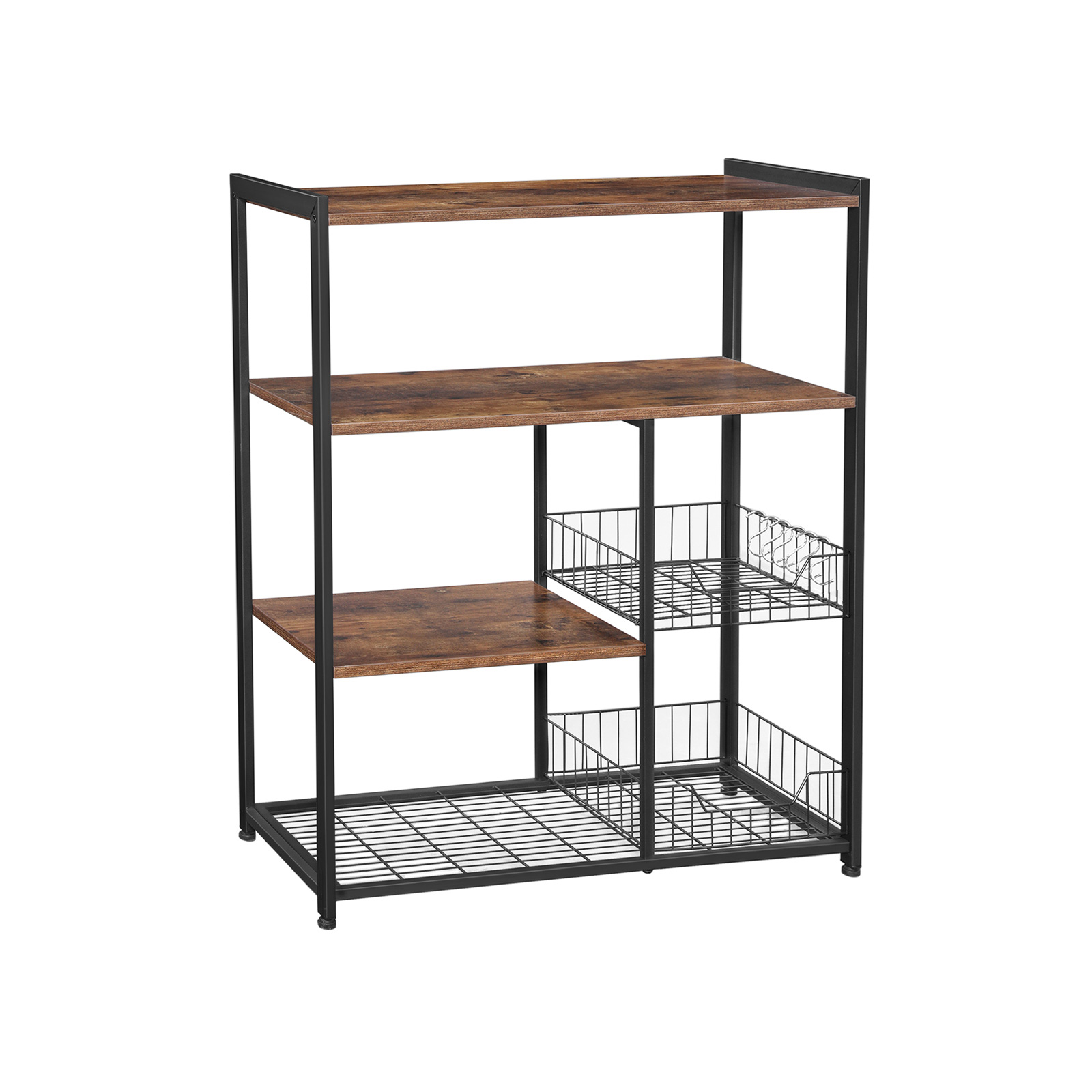 Mesh Baskets Kitchen Shelf Kitchen Shelf VASAGLE by SONGMICS