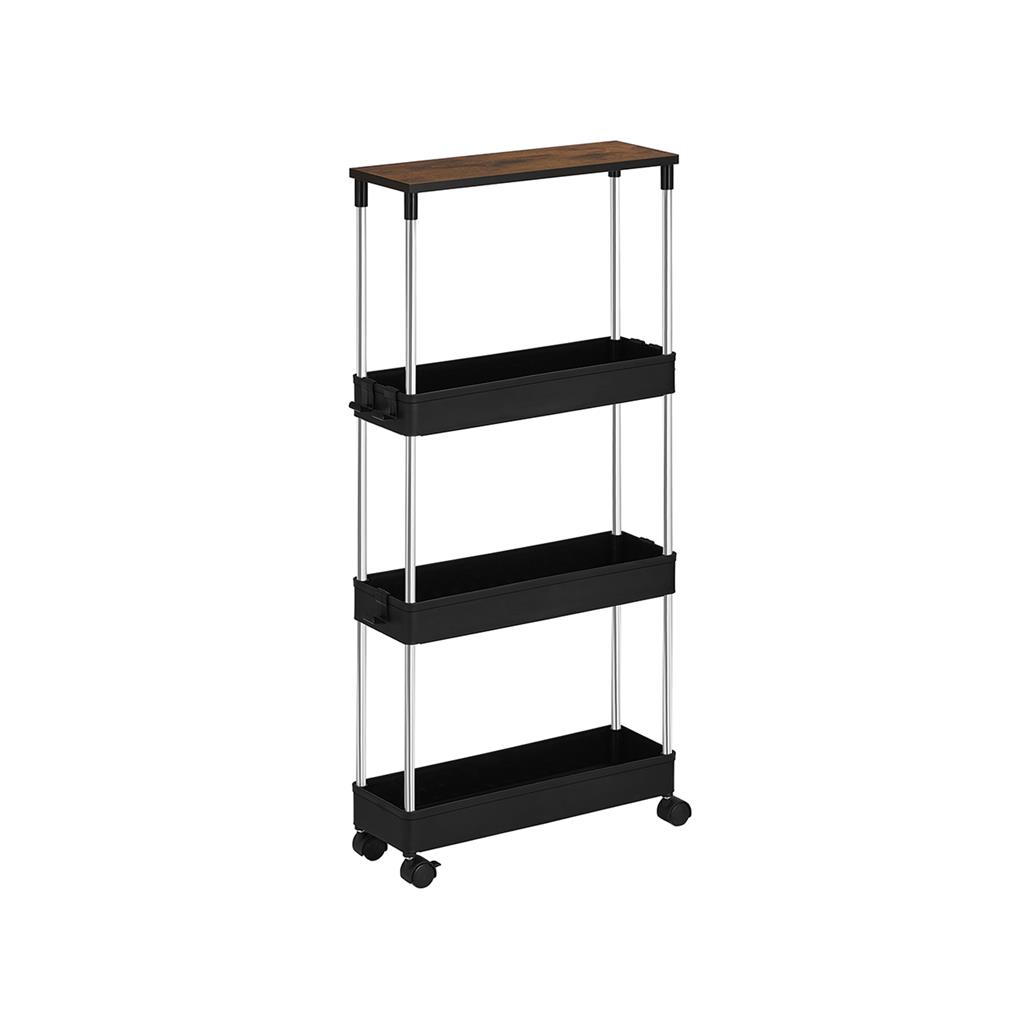 Bathroom Storage Narrow Shelf SONGMICS