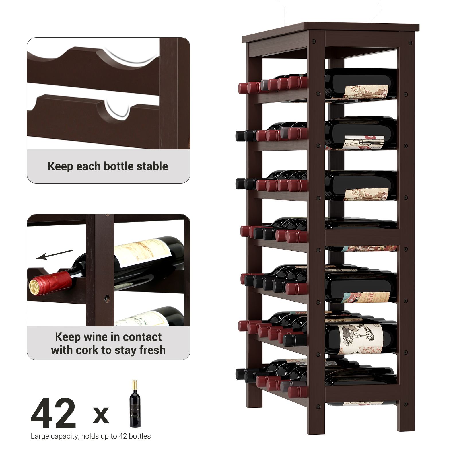 Standing Wine Racks at Natalie Kelly blog