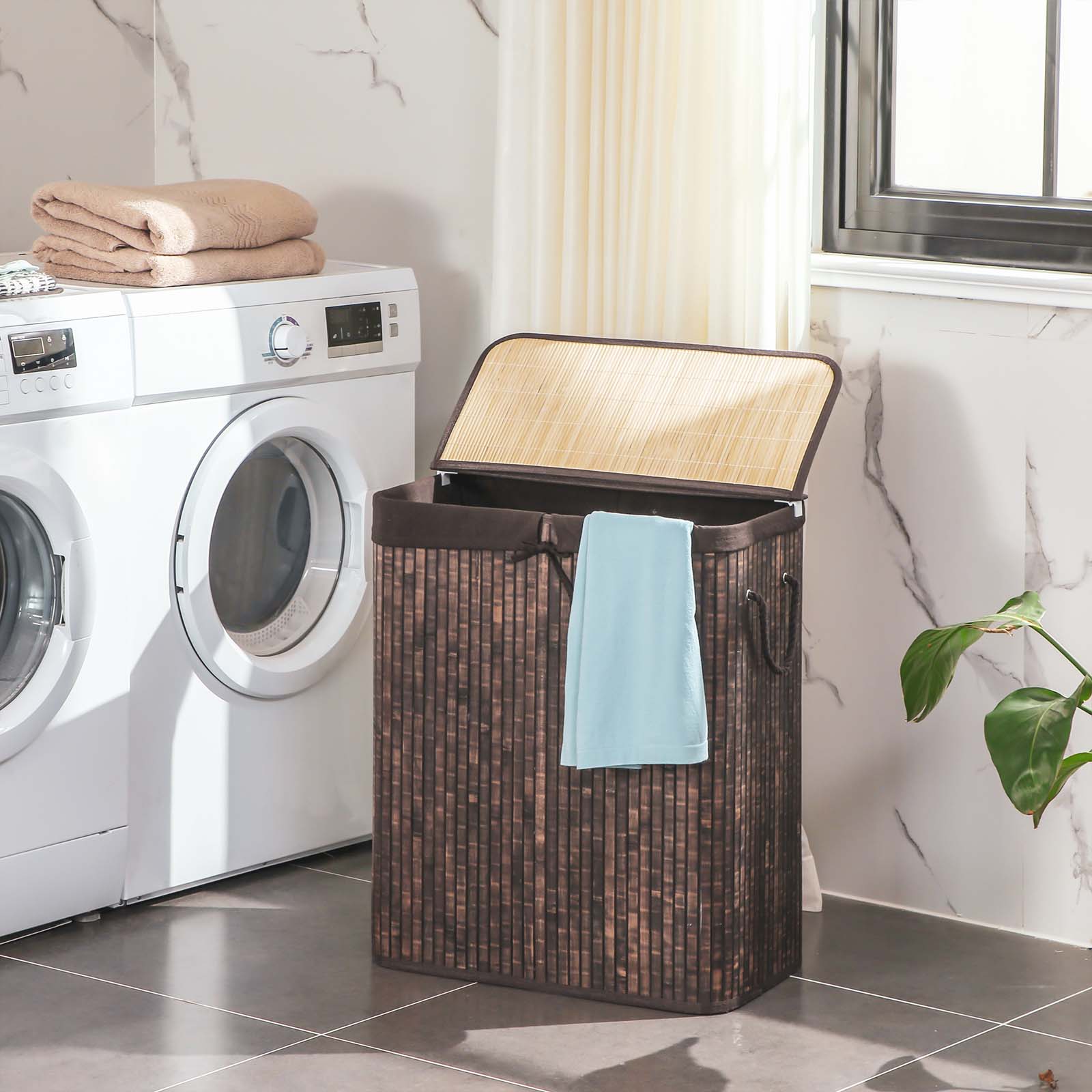 Laundry Hamper with Handles Laundry Basket SONGMICS