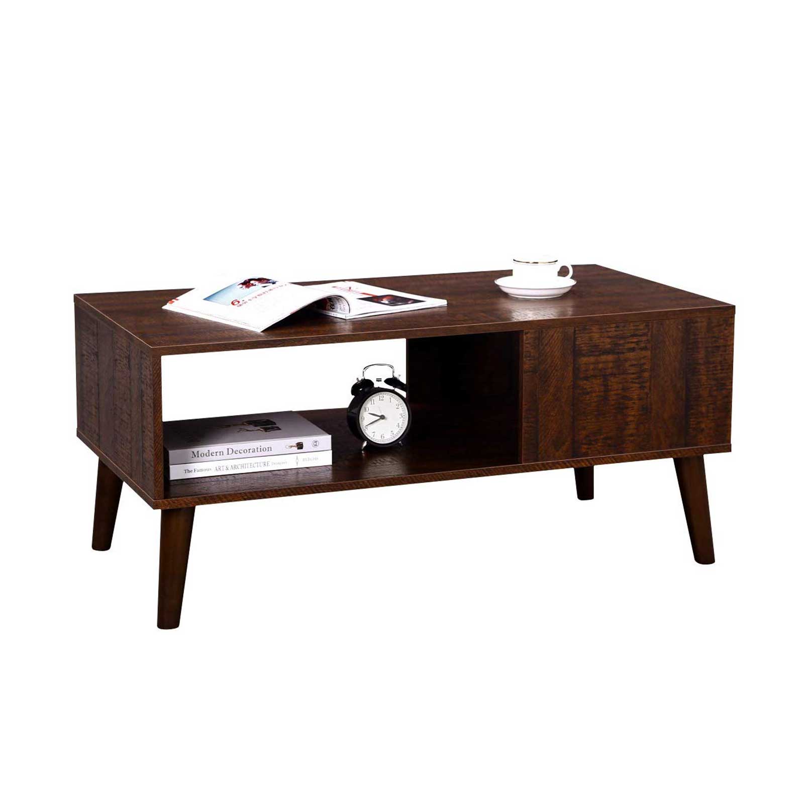Storage Shelf Coffee Table Coffee Table VASAGLE by SONGMICS